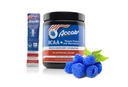 BCAA Toz Blue Raspberry-Pre or Post Workout,Muscle Recovery Drink with Platinum Acids + Electrolytes,7,2g BCCAs for Men and Women-30 Services +10g of Collagen,
