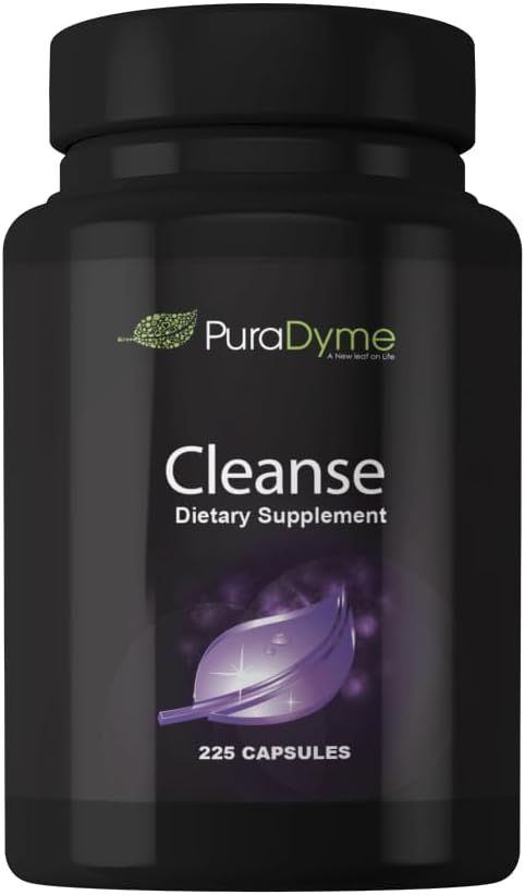 Puradyme Herbal Colon Cleanse and Detox Dietary Supplement - 225 Κάψουλες. Του Λου Κορόνα