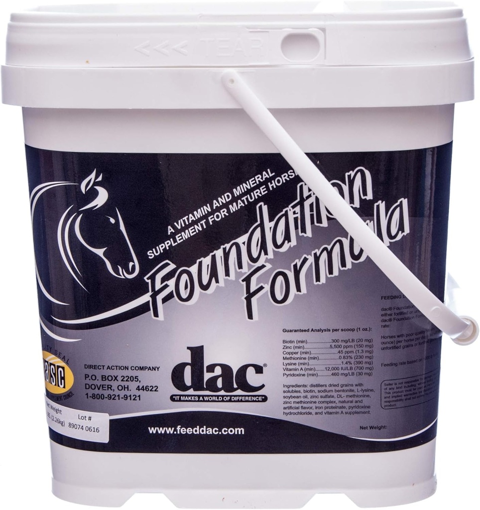DAC Vakfı Formula 5 lb Hoof ve Saç Supplement
