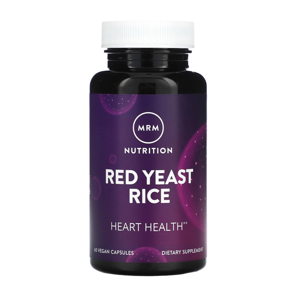 MRM Beslenme Kırmızı Yeast Rice | Monocolin K + Citrinin Free | Gluten Free + Vegan | 30 Hizmet