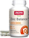 Jarrow Formulas çinko Denge 15 mg - 100 Hizmet (Veggie Caps) - Bakır içerir - Immune Sistem Desteği için Temel Mineral - Immune Support Supplement - Gluten Free çinko Copper Supplement - Vegan