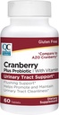 Quality Choice Urinary Tract Support Cranberry + Probiotic Tablets με Βιταμίνες 60 Count
