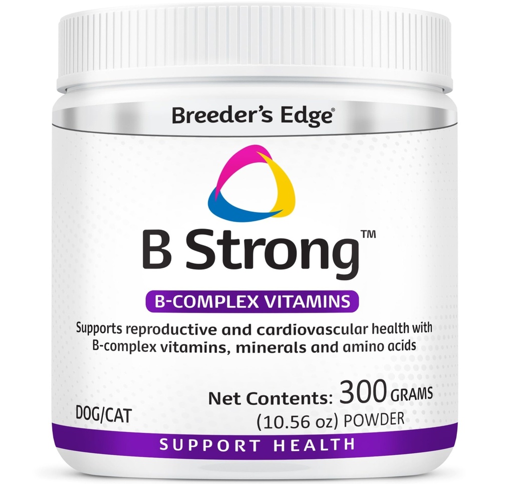 Revival Animal Health Breeder's Edge B Güçlü Toz, B-Complex Vitamins- 300 gm