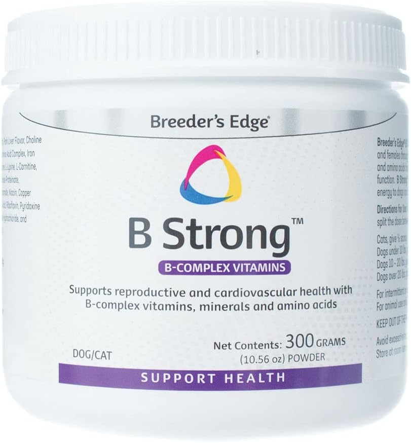 Revival Animal Health Breeder's Edge B Güçlü Toz, B-Complex Vitamins- 300 gm