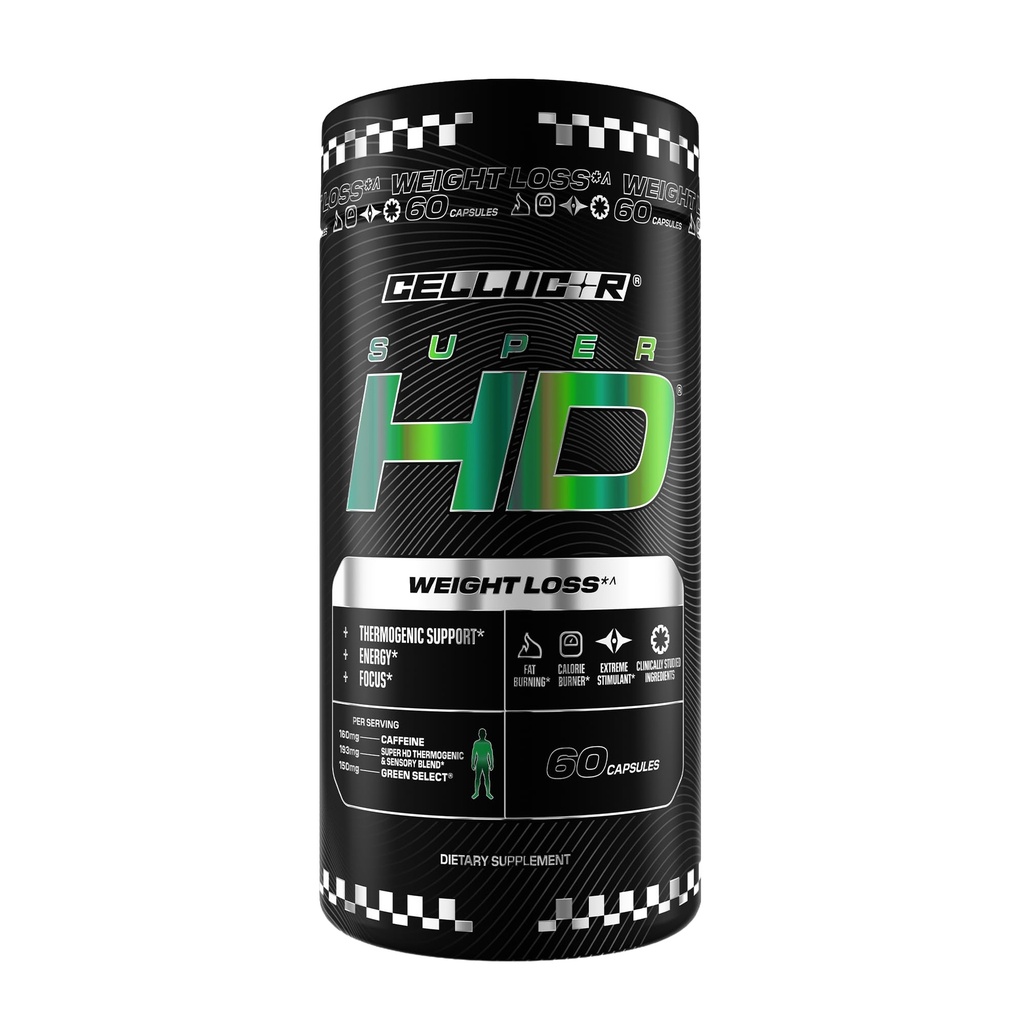 Cellucor SuperHD θερμογόνος καύση λίπους συμπλήρωμα απώλειας βάρους, όρεξη καταπιεστική, & ενέργεια Booster Capsimax, πράσινο εκχύλισμα τσαγιού, 160mg καφεΐνη & περισσότερα 60 κάψουλες (συσκευασία Μαΐου Vary)