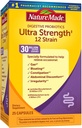 Nature Made Ultra Strength 12 Strain Digestive Probiyotiks, Probiyotikler for Women and Men, 25 Probiyotik Capsules, 25 Day Supply