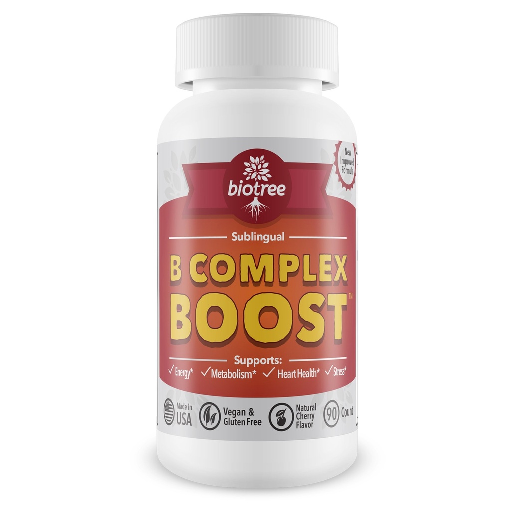 B12 Vitamin B Kompleksi Enerji Pill B12 Mecobalamin B6 Biotin & Folic Asit Natural Energy Supports Metabolism Heart Health & Stress Great Tasting Cherry Flavor! 100% Caffeine Free -