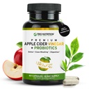 TRIO NUTRITION Apple Cider Vinegar Capsules with Multi-Strain Probiyotiks - Natural Sugar Free ACV Capsules with The Mother for Gut Health, Immunity, Body Cleanse & Health - Metabolism (28)*
