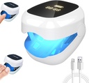 Nail Fungus Laser Tedavisi Led Light Device-For Nail Fungal Enfeksiyonları, Sağlık Geri Yüklemeye Yardımcı Olmak ve Ağrılı Yürüyüş (Beyaz) gibi Belirtileri Önemli Bir Şekilde Geliştirin