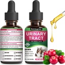 Cat & Dog Urinary T Enfeksiyon Tedavisi Cranberry & Natural UTI Tıp ile Geri Döndü - Destekler Bladder+Kidney - En İyi Önleme Incontinence & Bladder Stones -Supplement Renal Health Care Vitaminleri