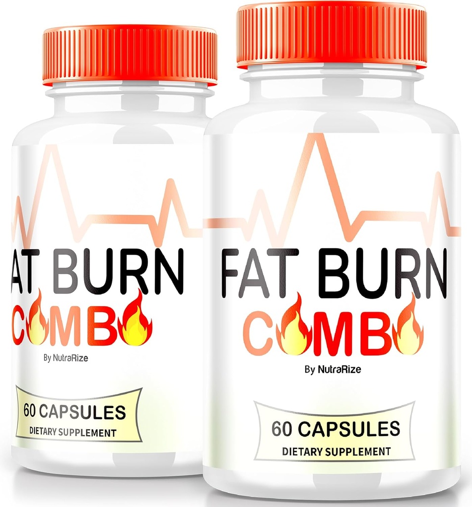 (2 Pack) Fat Burn Combo Capsules, FatBurn Combo Keto Formula, Tüm Doğal Kilo kaybı Achieve Health-Baking Body, Keto Fitness Pills, Resmi Yorumlar (120 Capsules)