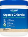 Nutricost Organik Klorella Toz 8oz - 3000 mg Oda başına - Gluten Ücretsiz