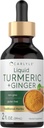 Carlyle Turmeric ve Ginger Drops 2 fl oz | Supplement with Black Pepper | Vegan, Non-GMO, Gluten Free