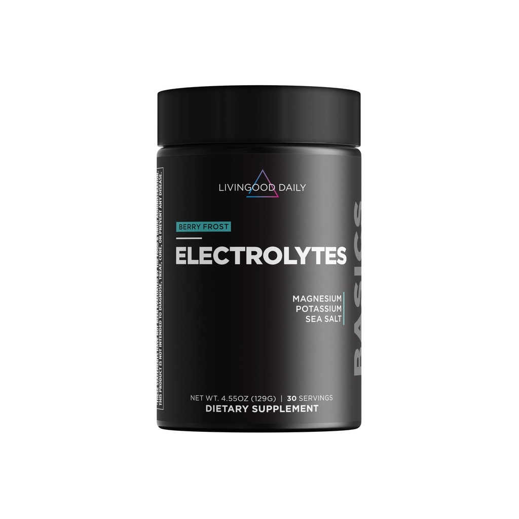 Lifeood Daily Electrolytes Toz, Electrolytes Hydration Drink Mix with Vitamin C, Magnezyum, Taurin & Sea Salt, Electrolyte Supplement for Energy & Hydration, Chem, Berry Frost Flavor, 30 Srvgs