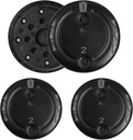 2 Packs (16 Tracks) Unitron Wax Guards Ceruxing Disk v2.0 098-0445 for phonak, İşitme Yardım Aksesuarları Formlar Filtreler, Phonak İşitme Yardımı Filtreler Muhafızları Korumalı