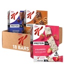 Special K Bar Protein Meal Bars, Meal Replacement, Bulk Protein Snacks, Variety Pack (3 Boxes, 18 Count)