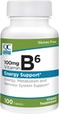 Quality Choice Vitamin B6 100 mg, 100 Tablet