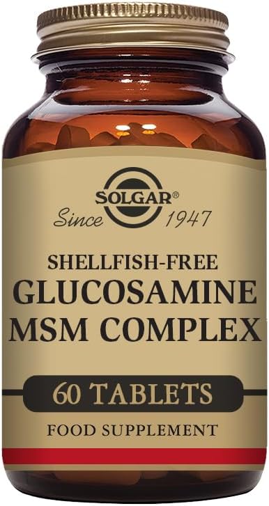 Solgar Glucosamine MSM Komplek Tabletleri, 60 Kont