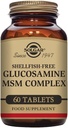 Solgar Glucosamine MSM Komplek Tabletleri, 60 Kont