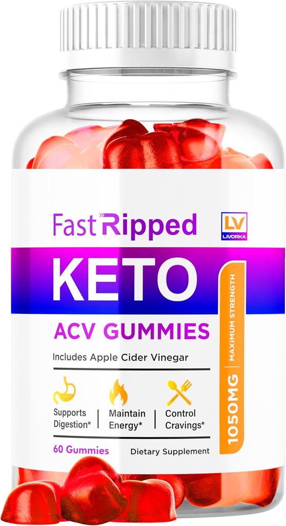 Γρήγορο κέττο ACV Gummies Σύνθετη απώλεια βάρους, γρήγορη κέττο Gummies, Keto Fast Rippped Gummies 1050 MG, Keto ACV Gummies Fast Riped, Fast Riped Keto Plus ACV Gummy, 1 μήνας