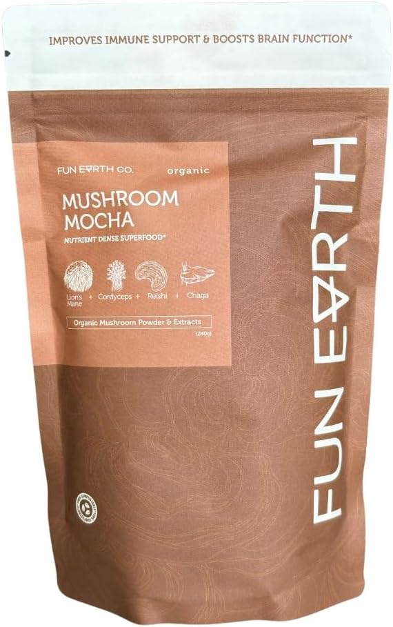 Co. Mushroom Mocha | Mushroom Supplement | Lions Mane Toz Chaga Cordyceps Reishi | Adaptogens | Cacao Toz Vanilla | 847 Ounce Bag | 30 Hizmet | Immune Support
