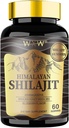 WXW Himalaya Shilajit Gummies, 60 Kont, Blueberry Flavor, Eğitim Sonrası Destekler, Immune System, Digestion, Mind & Memory, Health Heart, Cognitive Abilities (1 Şişe, Altın Shilajit)