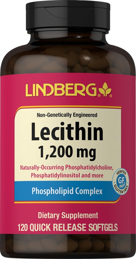 Lindberg Λεκιθίνη 1200mg συμπλήρωμα 