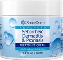 Roycederm Seborrheic Δερματίτιδα Κρέμα, Θεραπεία Scalp για Ψωρίαση, Θυλακίτιδα, Ξηρό Scalp, Πιτυρίδα, Κρέμα Anti-Itch για Καταπραϋντική Ανακούφιση