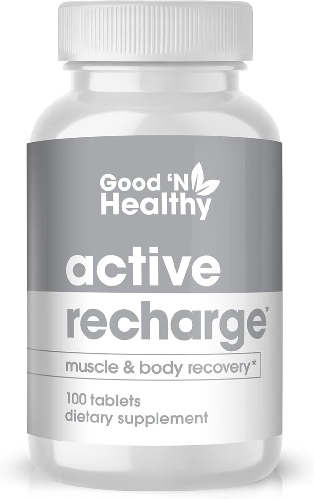 ΚΑΛΗ 'N ΥΓΕΙΑ - Συμπλήρωμα μαγνησίου για βελτιωμένη λειτουργία των μυών και μια υγιή καρδιά, ενεργό επαναφόρτιση, 100 δισκία