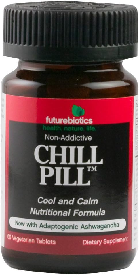Futurebiyotiks Chill Pill (Calmness Formula) 60 Vegetarian Tablets