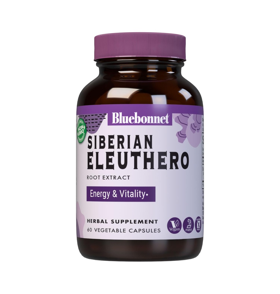 Eleuthero Root (replaces Sibirya Real 500 mg) - 60 - VegCap