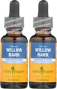Herb Pharm Willow Bark Minor Pain - 1 Ounce (DWILL01) (Pack of 2)