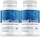 (2 Πακέτο) Sciatisoothe συμπλήρωμα για Sciatica, Sciati Soothe Nerve Υγεία, Sciatisoothe Κάψουλες Βιταμίνες, Sciatisoothe Advanced Συνολική Wellness Υποστήριξη Μέγιστη δύναμη Φόρμουλα ΗΠΑ (120 Κάψουλες)