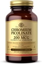 Solgar Chromium Picolinate 200 mcg, 180 Sebze Kapsülleri - Sağlıklı Kan Şeker Metabolism - Non-GMO, Vegan, Gluten Free, Süt Free, Kosher - 180 Hizmet