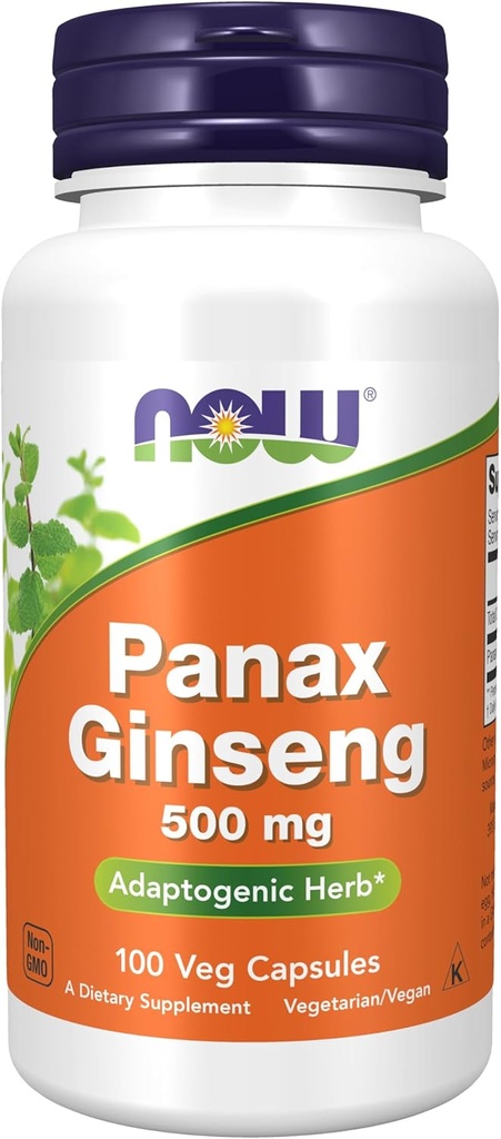 Τώρα Τρόφιμα: Panax Ginseng, 100 καπάκια