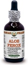 Υγρό εκχύλισμα χωρίς Αλόη (Aloe Ferox), αποξηραμένο φύλλο Γλυκερίτη συμπλήρωμα 2 oz