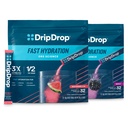 DripDrop Hydration - Elektrolyte Toz Paketleri - Watermelon & Berry - 64 Count