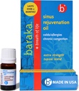 Baraka Sinus Rejuvenation Oil – Clear Nasal Breathing, Eases Sinus Baskısı için 6 Organik Temel Petrolün Kombinasyonu ve Rahatlama Nasal Sağlık Desteği | Günlük Kullanım için İdeal – 4 ml (1-Pack)