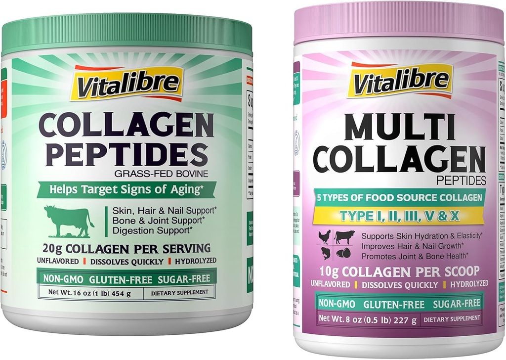 Bovine Collagen Peptides Powder 16oz