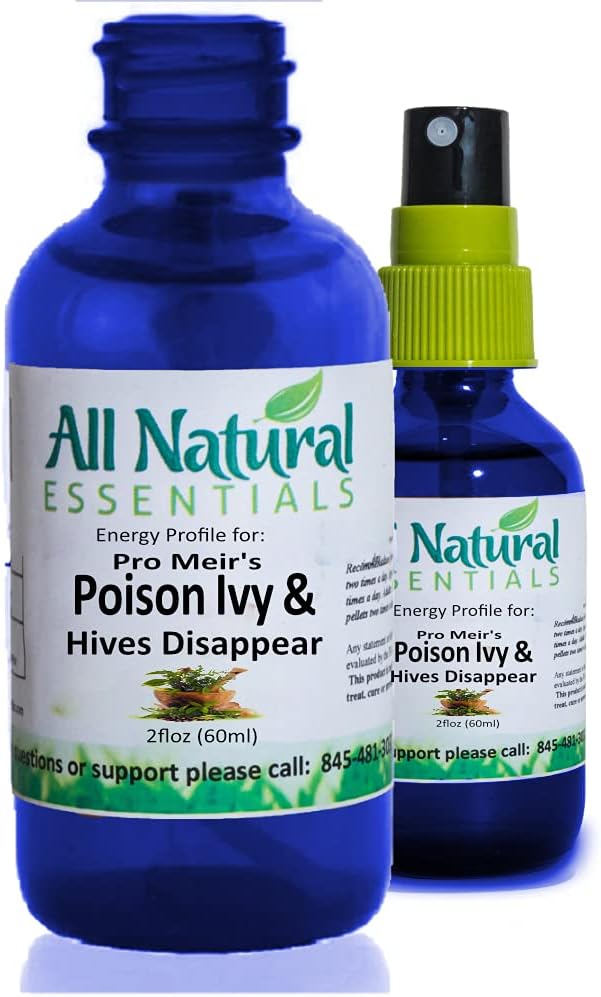 Tüm Doğal Zehir Ivy Hives Disappear Pro Meir's 2oz Homeopatik Remedy Zehir Ivy Hives Homeopati Supplement Zehir Ivy Children Kids Men Kosher