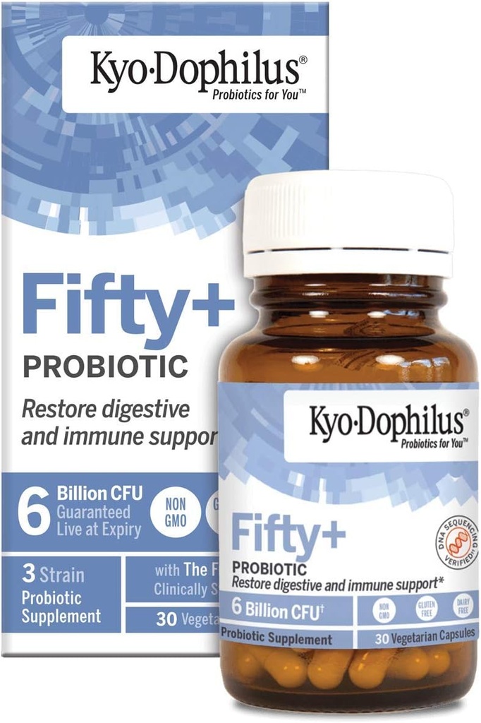 Kyo-Dofilius Fifty Plus Probiyotik, 30 Kont, 6 Milyar CFU