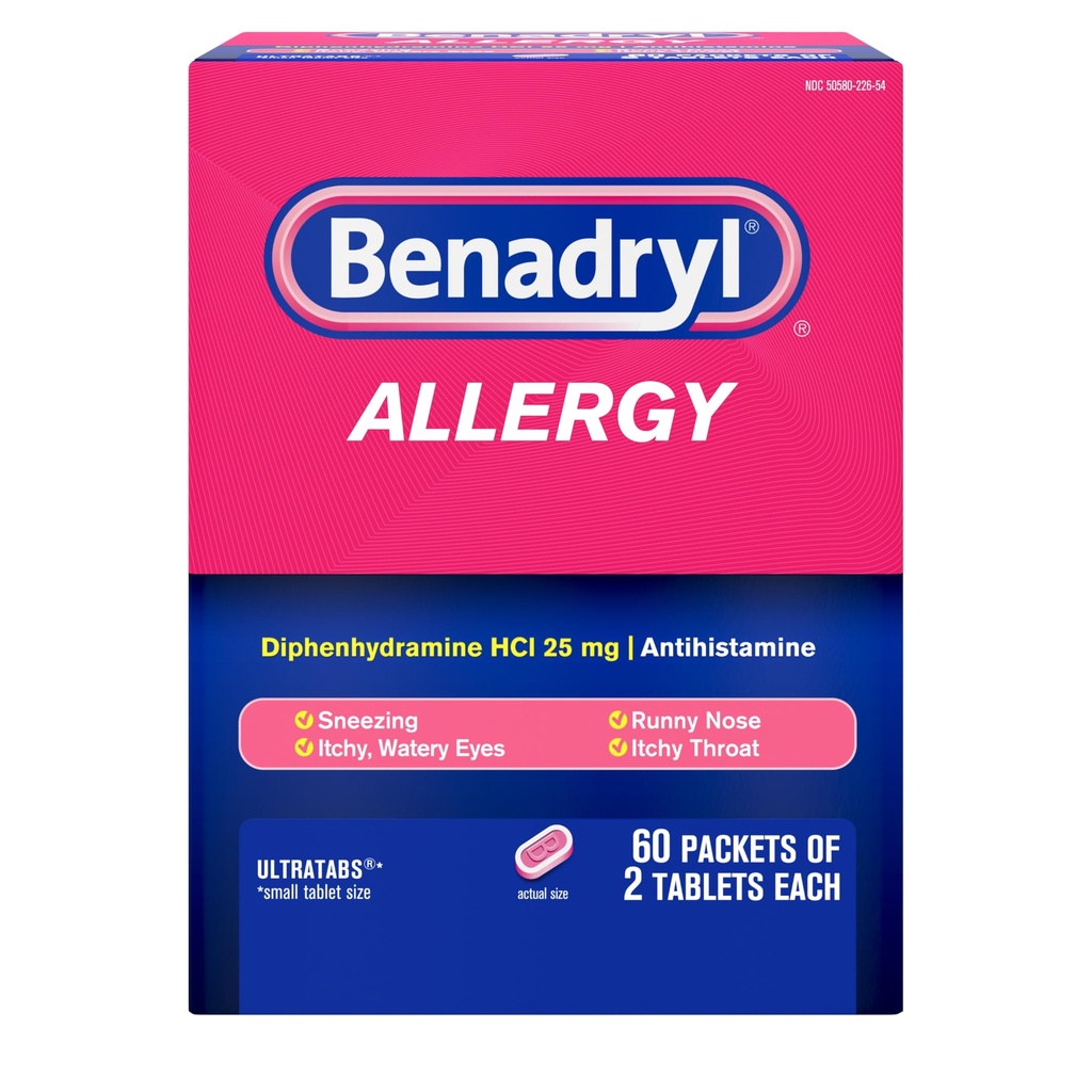 Benadryl Alerji ULTRATAB 60X2 DISPENSIT