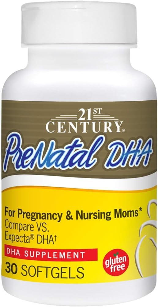 21. Yüzyıl PreNatal DHA Softgels - 30 ct, 3 Paket