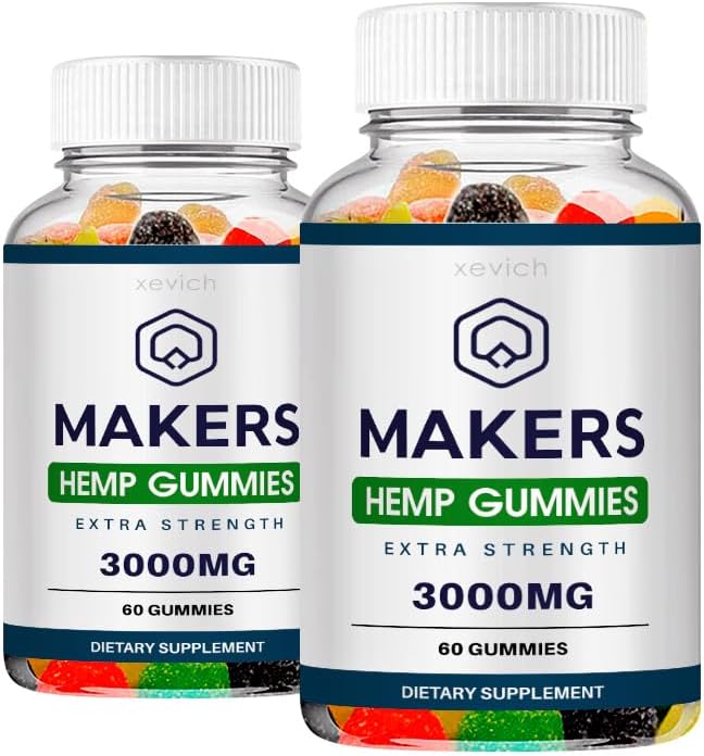 Makers Hemp - Makers Hemp Gummies (2 Pack, 120 Gummies)