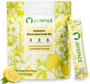 JOISPACE Electrolyte Drink Mix with Tea Polyols | Hızlı Hydration & Electrolytes Boost | Non-GMO, Vegan, Gluten-Free | Lemon Tea, 16 Hizmetler