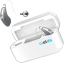 BlaidsX Neuro Rechargable RIC + Προγραμματίσιμα Βοηθήματα Ακρόασης για Ενήλικες με Κινητή Εφαρμογή Ακρόαση Δοκιμή & Ακύρωση Θόρυβου, Βοηθήματα Ακρόασης για Ανώτερους, Διπλό Mic & 96 DSP κανάλια. Επεξεργαστής κατασκευής ΗΠΑ
