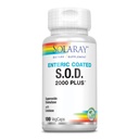 SOLARAY S.O.D. 2000 Plus - Superoxide Dismutase (SOD) και Catalase Antioxidant Supplement, Wellness Support - w/Green Tea Extract, Calcium, Rosemary, Grape Seed Extract, 60 ημερών εγγύηση, 100 υπηρεσίες