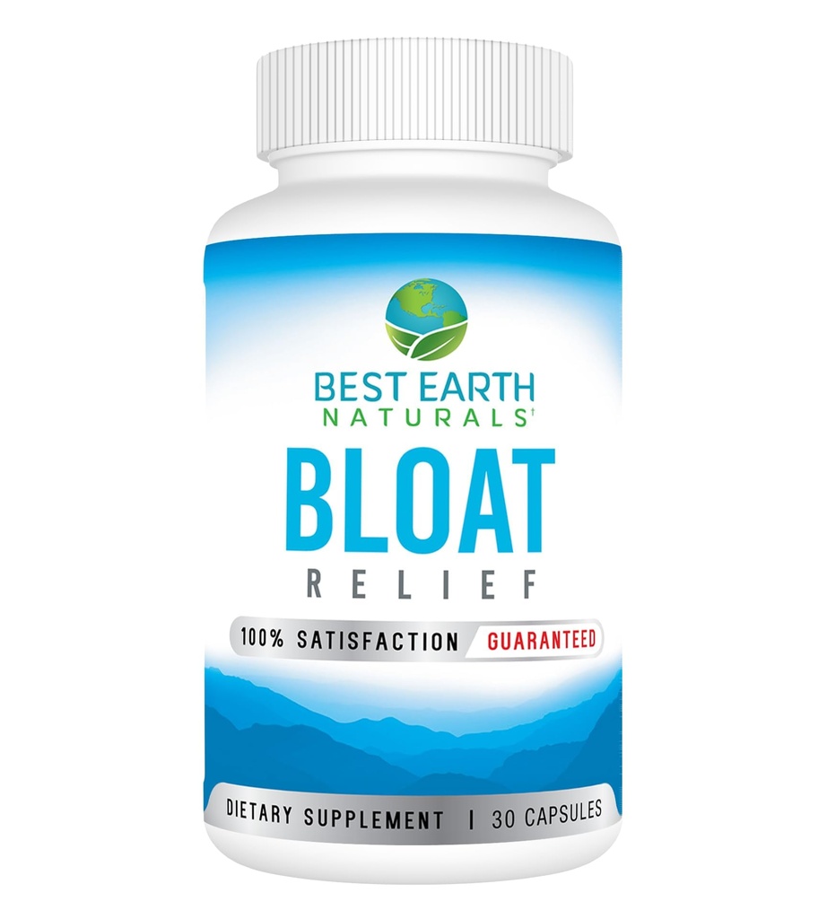 Bloat Relief – Water Supplement with Dandelion, Green Tea, Cranberry, Apple Cider Vinegar & More 30 Count