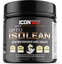 Isolean Whey Protein Isolate Powder, Βανίλια, Σοκολάτα, Φράουλα, Cookies & Κρέμα, Αλατισμένο Καραμέλ, Σοκολάτα Φυστικοβούτυρο, 1 λίρα (Vanilla)