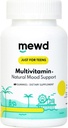 MEWD Teen/Kids Daily Multivitamin Gummy with Natural Mood Advancedr,Vegan,Immune System ATM Supplement,Kids ile Iron,Zinc,Gluten Ücretsiz-Focus in USA